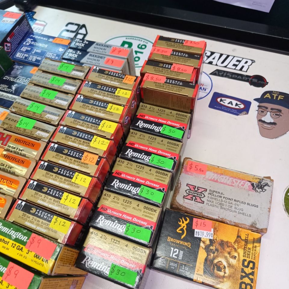 Image 1 - .410, 16ga, 20ga & 12ga ammo