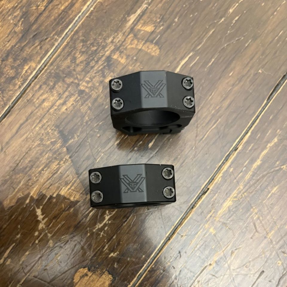 Image 2 - Vortex PMR 30mm scope rings 