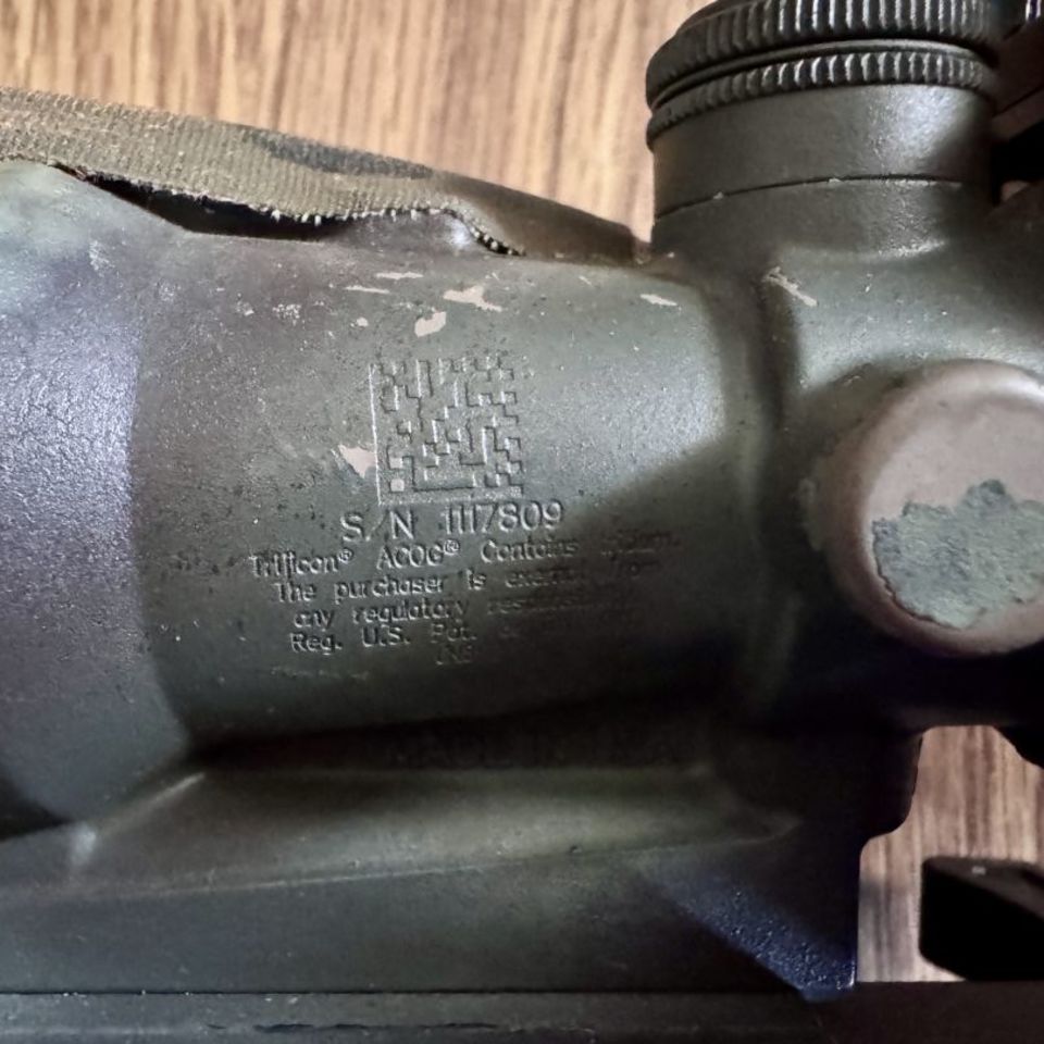 Image 3 - Trijicon ACOG 4x32 with RMR