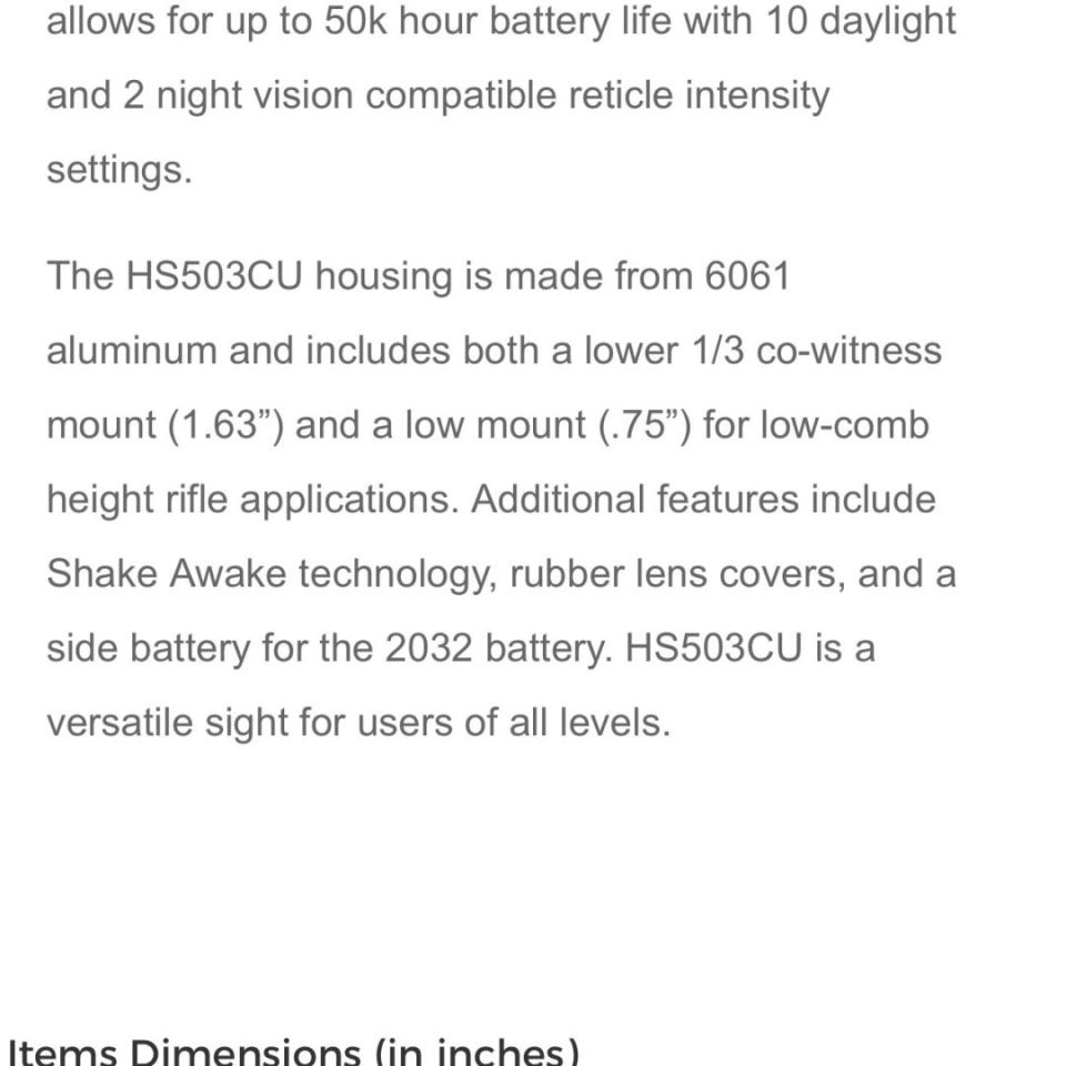 Image 5 - Holosun 503CU Circle dot