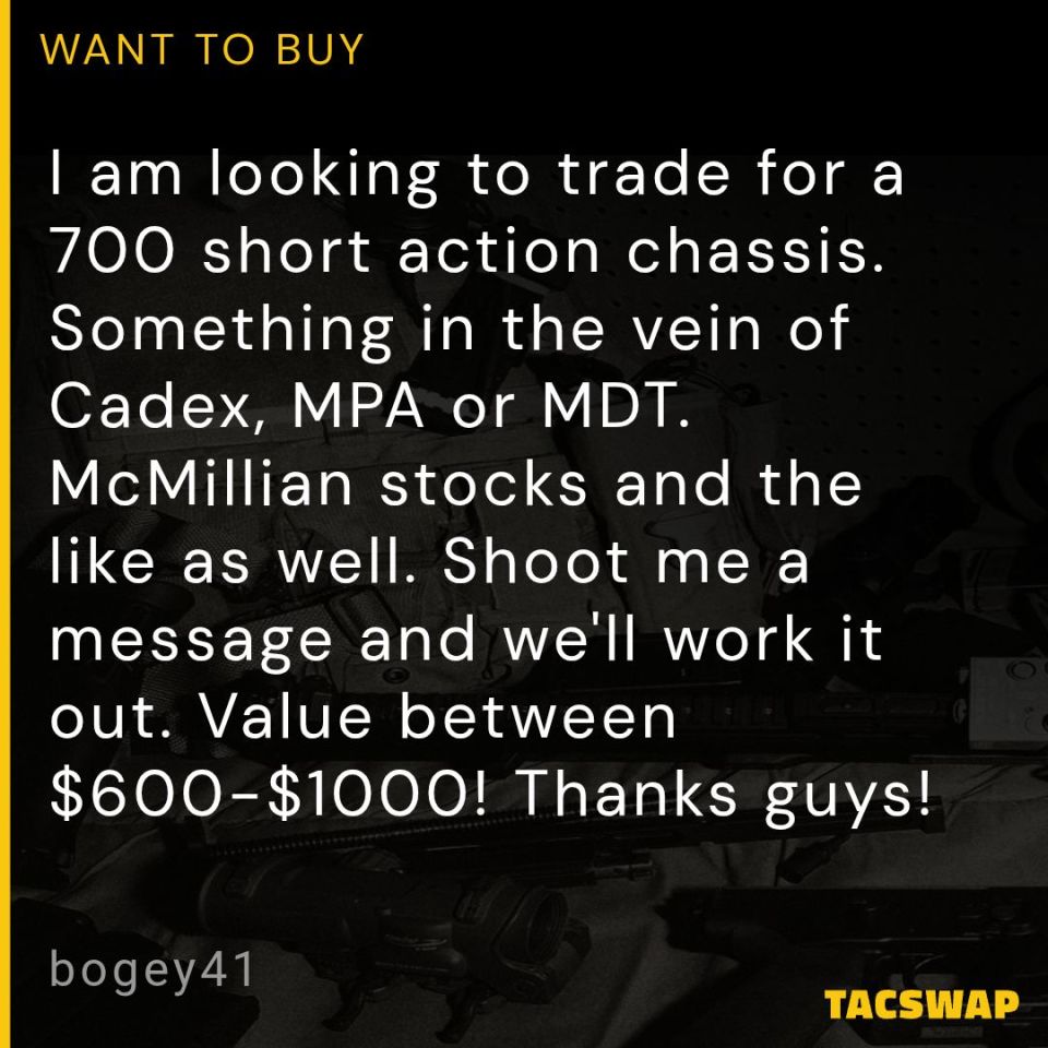 Image 1 - Remington 700 S/A chassis