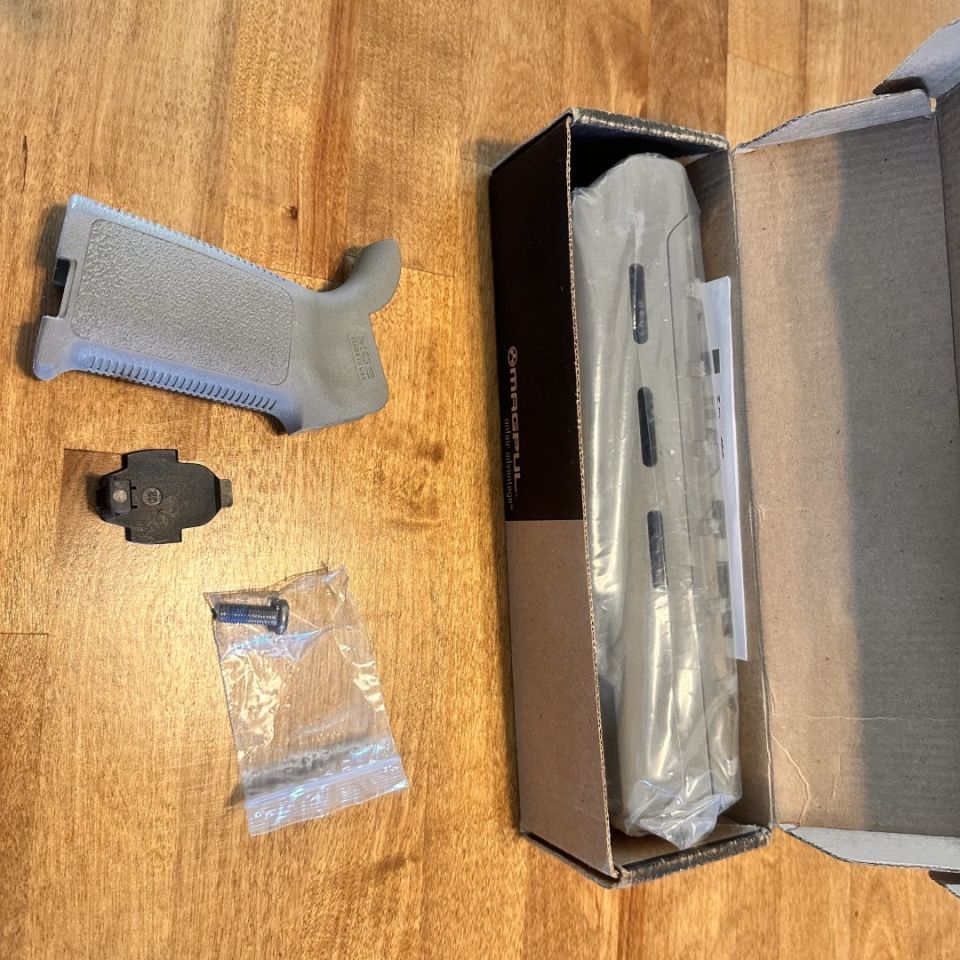 Image 2 - FDE Magpul handguard and grip 