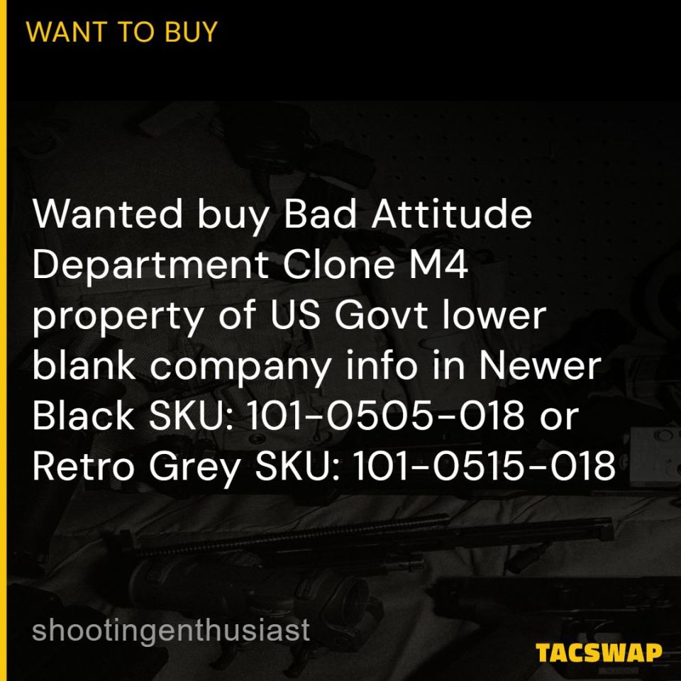 Image 1 - M4-Gov Clone Lower Stripped