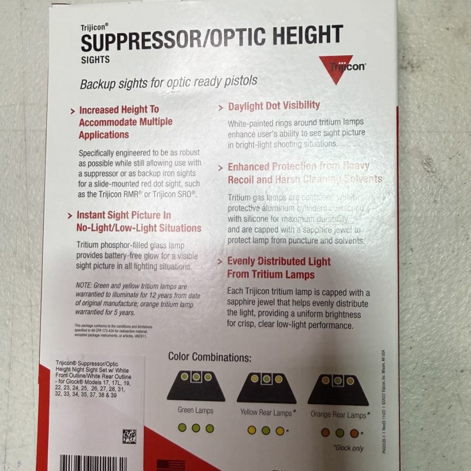 Image 2 - Trijicon Glock Night Sights