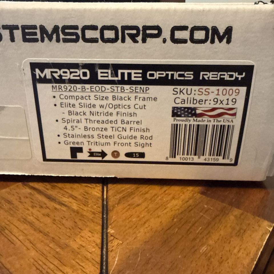 Image 3 - Shadow Systems MR920 Elite