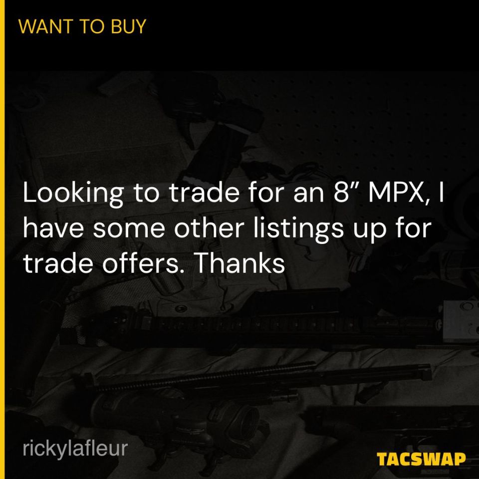 Image 1 - WTT for an 8” MPX