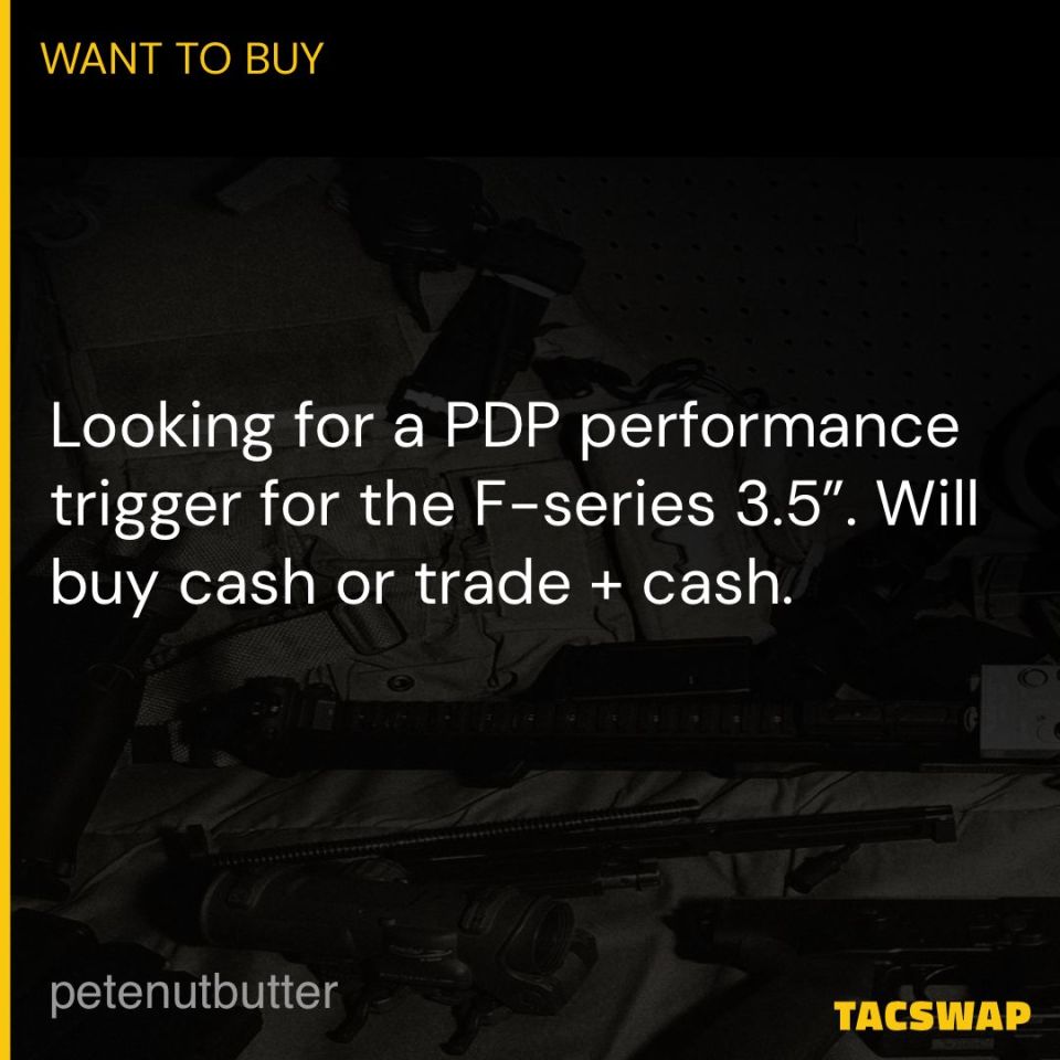 Image 1 - Walther PDP-F 3.5” DPP Trigger