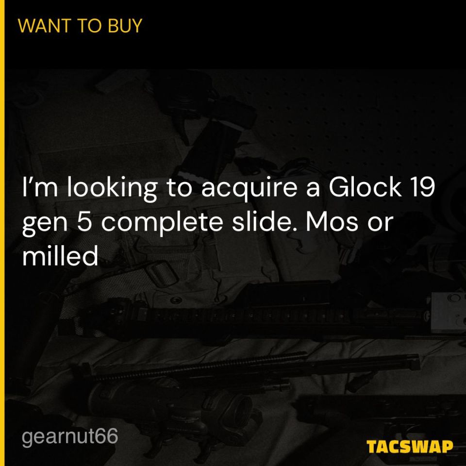 Image 1 - Glock 19 gen 5 slide