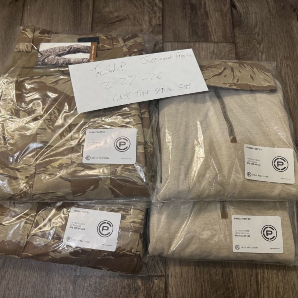 Image 1 - Crye G3 Tiger Stripe Sets New