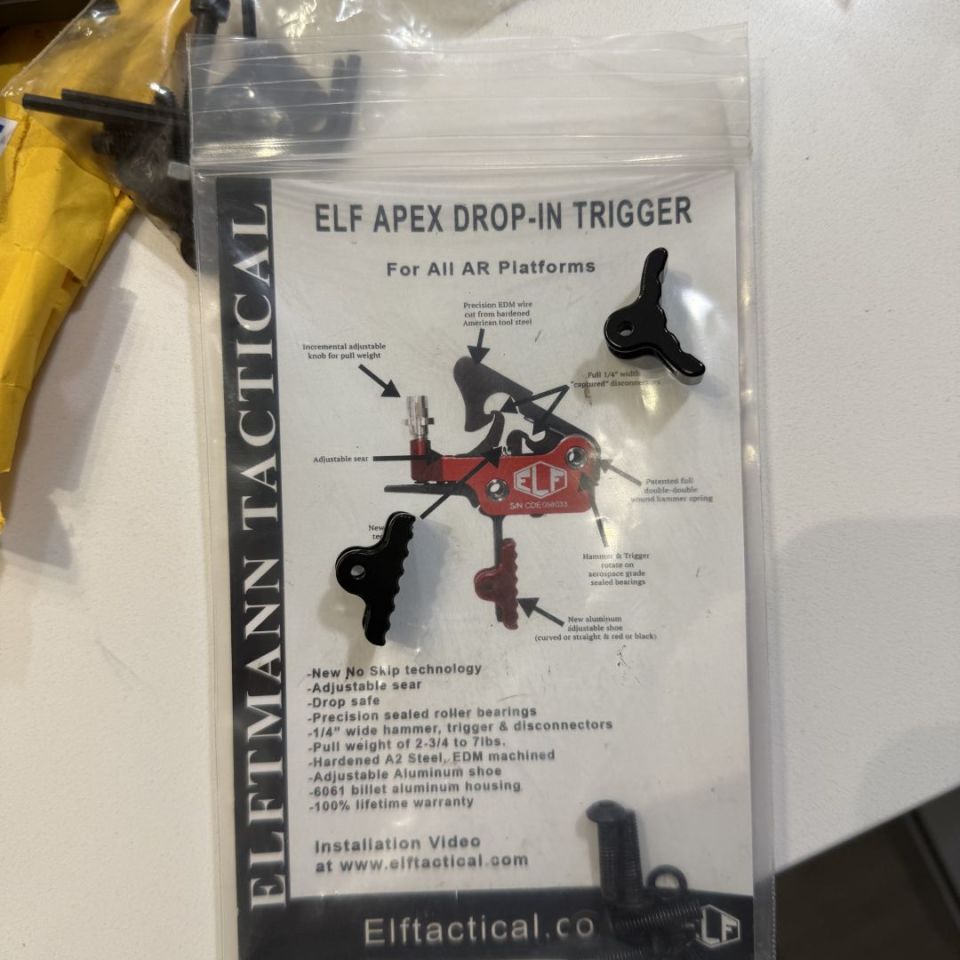 Image 4 - Elftman Apex Drop In trigger .