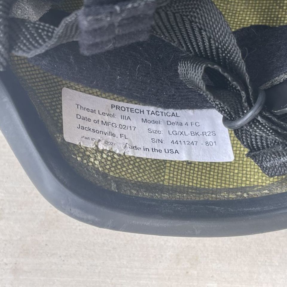 Image 5 - Protech Delta 4 IIIa helmet 