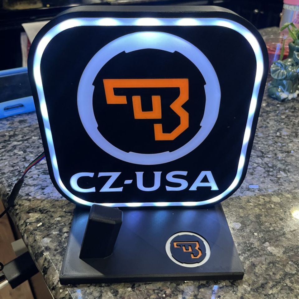Image 2 - CZ light up pistol stand 