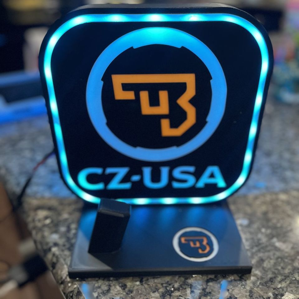 Image 1 - CZ light up pistol stand 