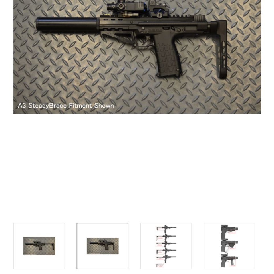 Image 8 - KelTec CP 33 brace adapter 