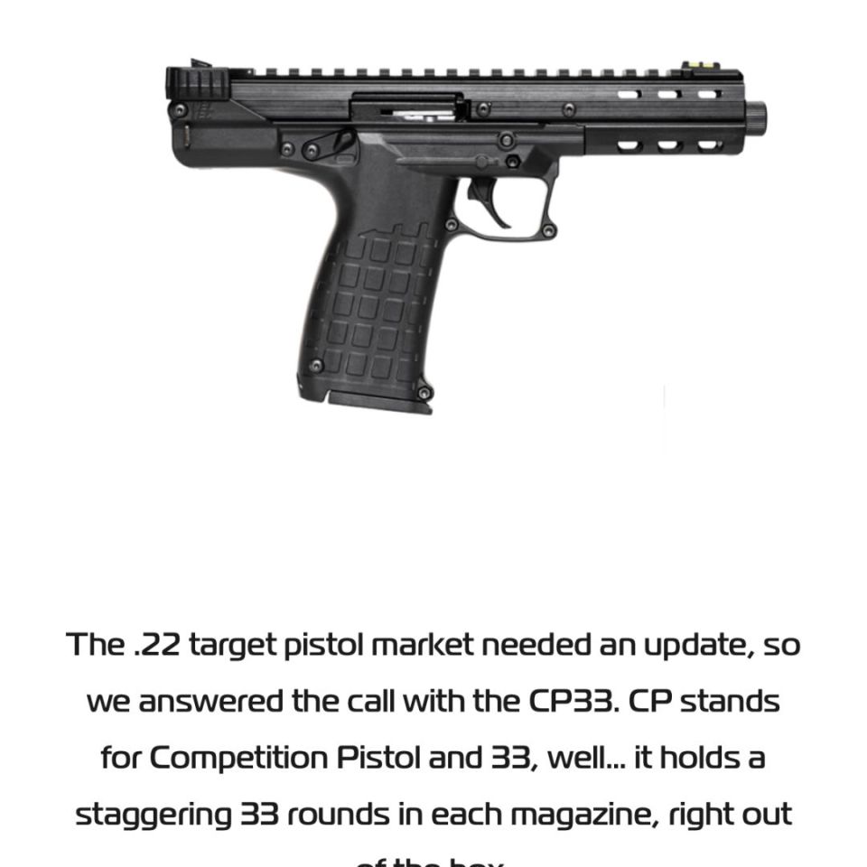 Image 10 - KelTec CP 33 brace adapter 