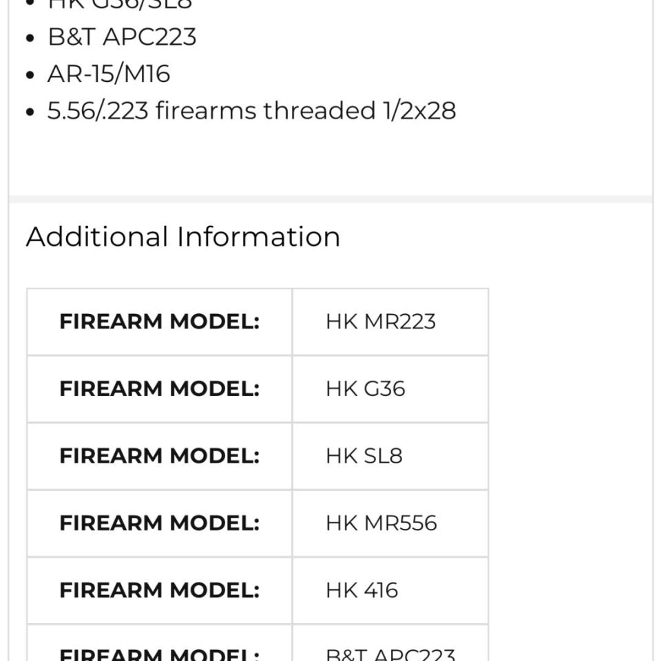 Image 5 - HK MR556 A4 Compensator