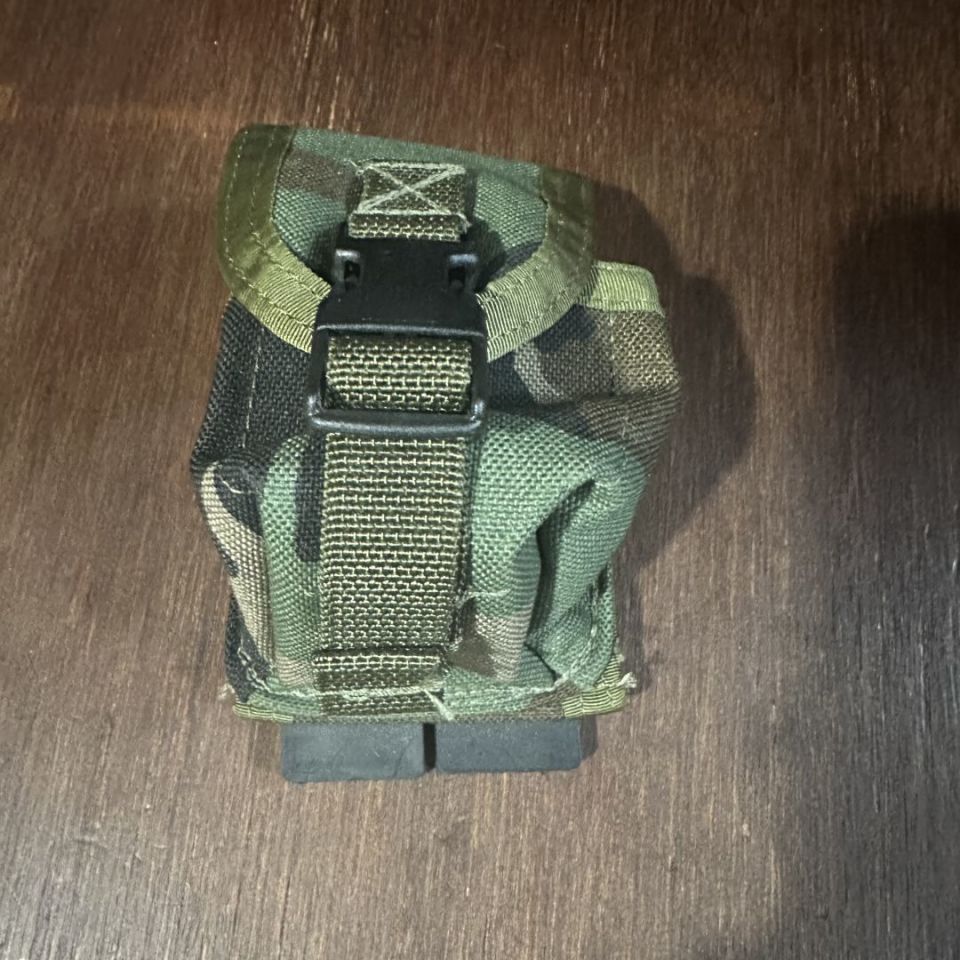Image 4 - Woodland camo grenade pouch