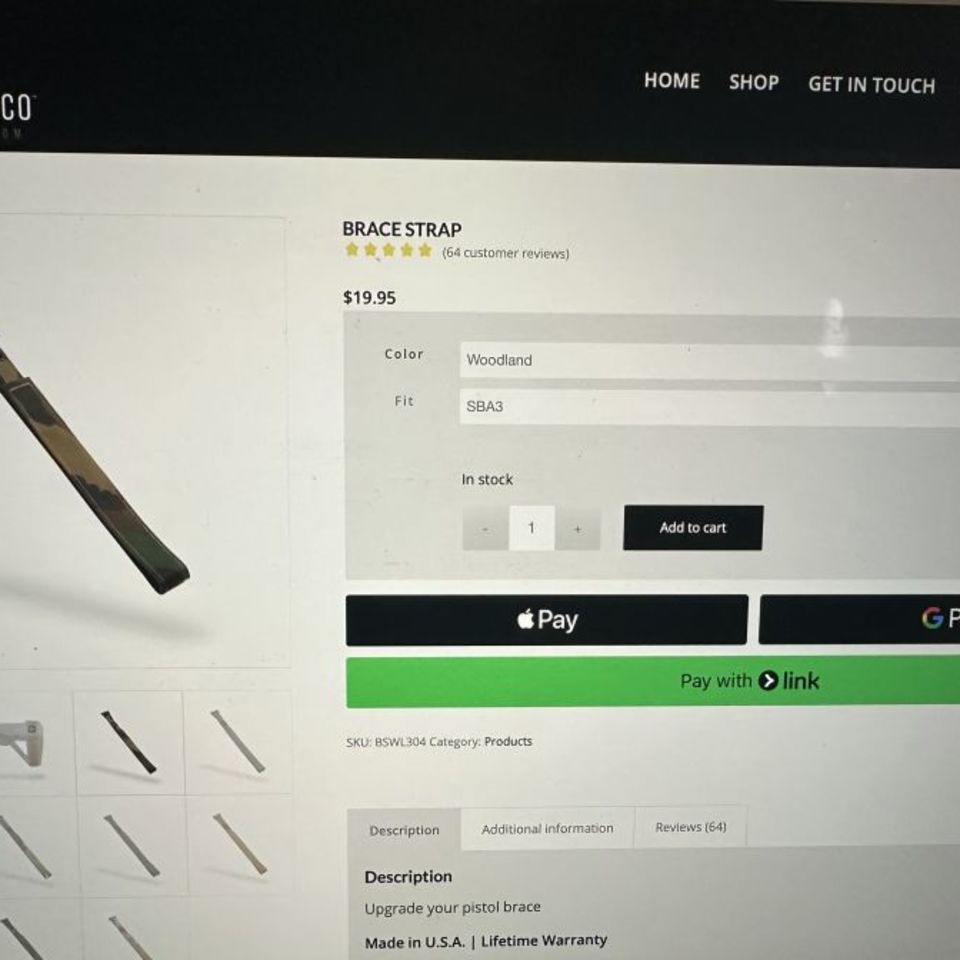 Image 4 - SB Tactical Brace SBA-3 