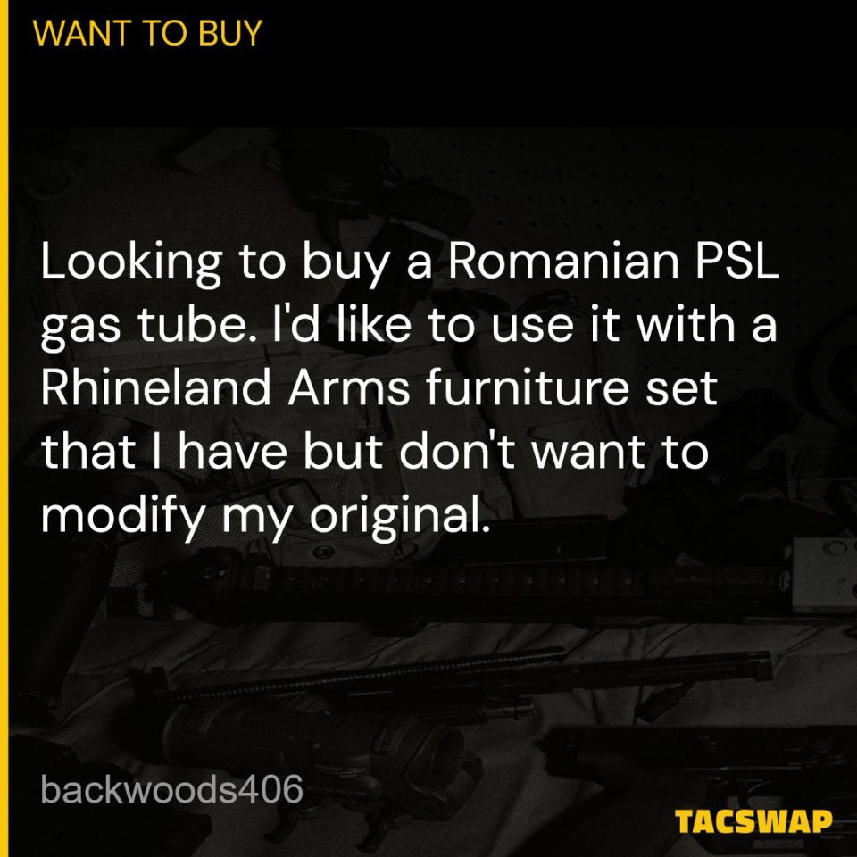 Image 1 - WTB PSL Gas tube