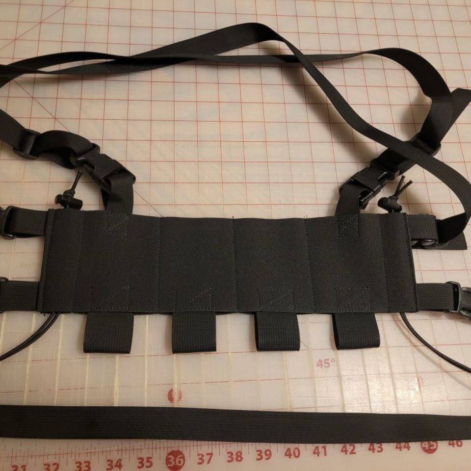Image 1 - Just Black MEMER chest rig