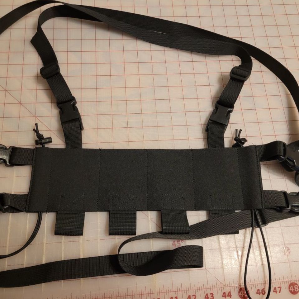 Image 2 - Just Black MEMER chest rig