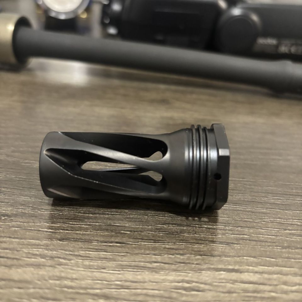 Image 2 - huxwrx flash hider-qd 6 5/8x24