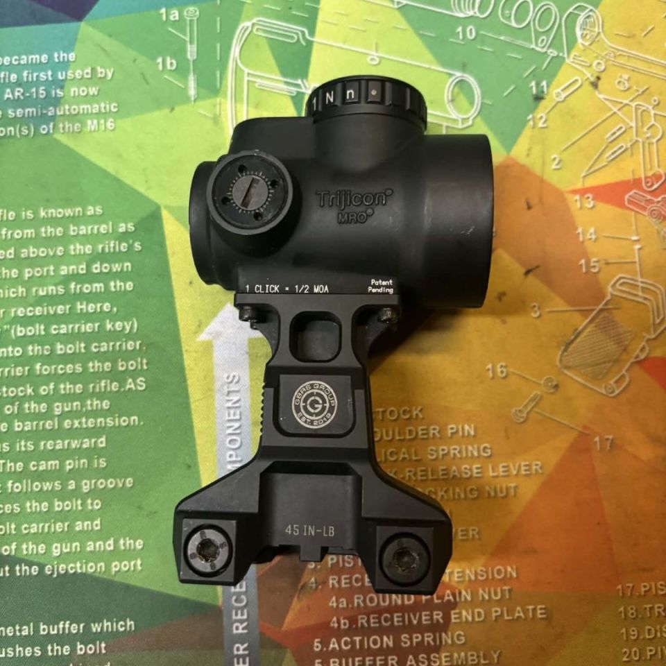 Image 1 - Price! Trijicon MRO GBRS Lerna