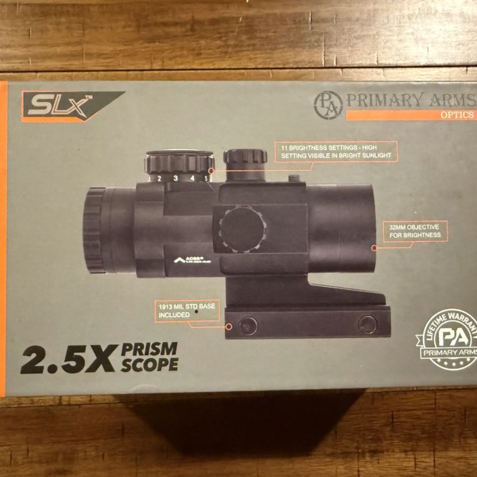 Image 2 - Primary Arms SLx 2.5x Prism