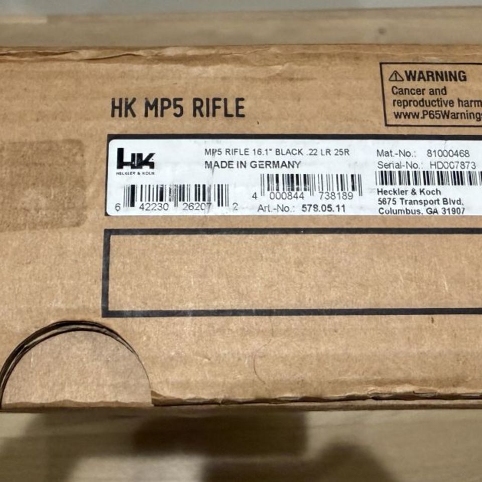 Image 5 - HK MP5 22LR - Brand New