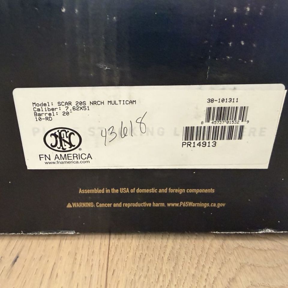 Image 4 - FN SCAR 20S NRCH Multicam 308