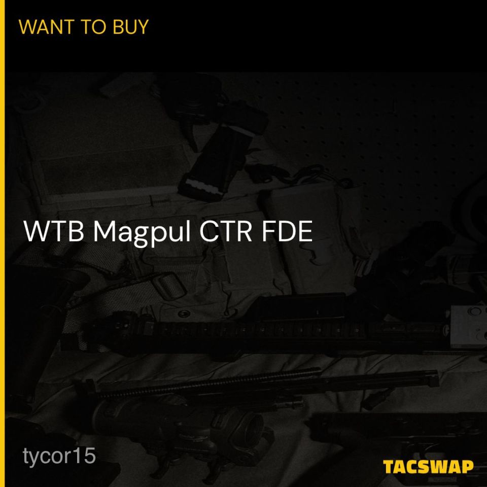 Image 1 - WTB Magpul CTR FDE