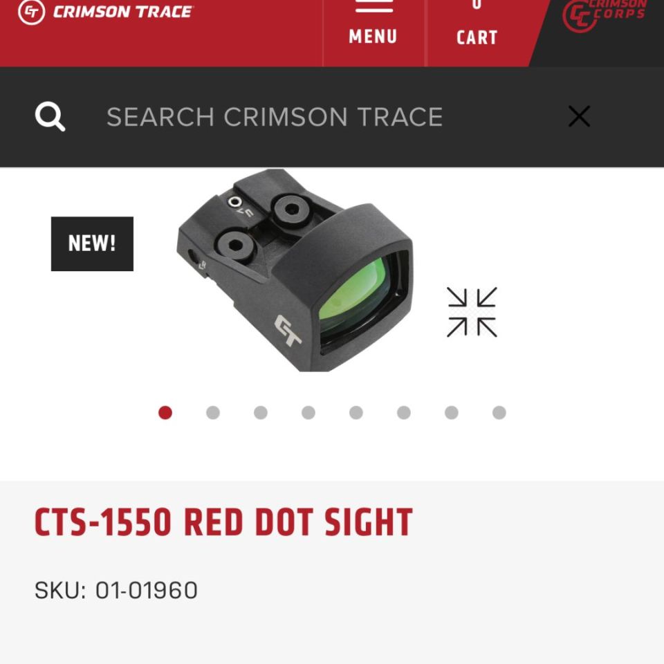 Image 5 - CTS 1550 red dot rmsc