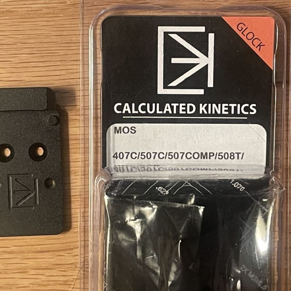 Image 2 - Glock trigger, MOS>RMR PLATE