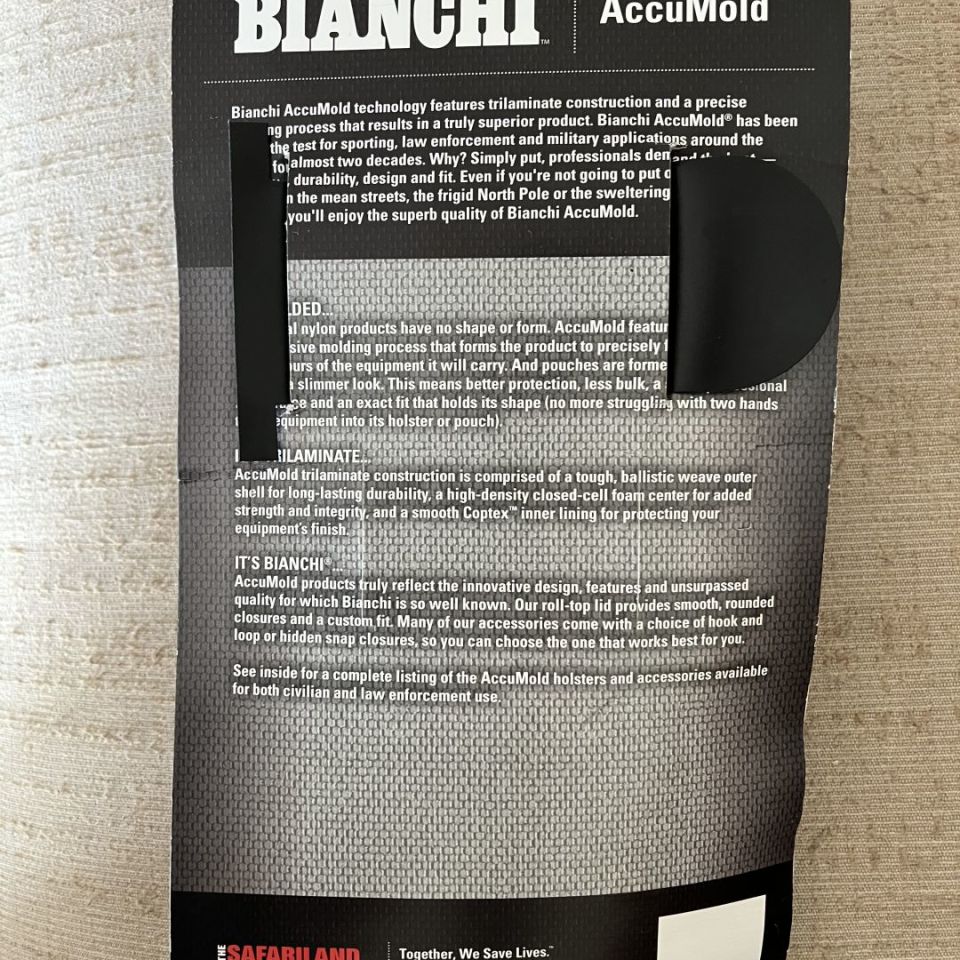 Image 2 - Bianchi accumold holster