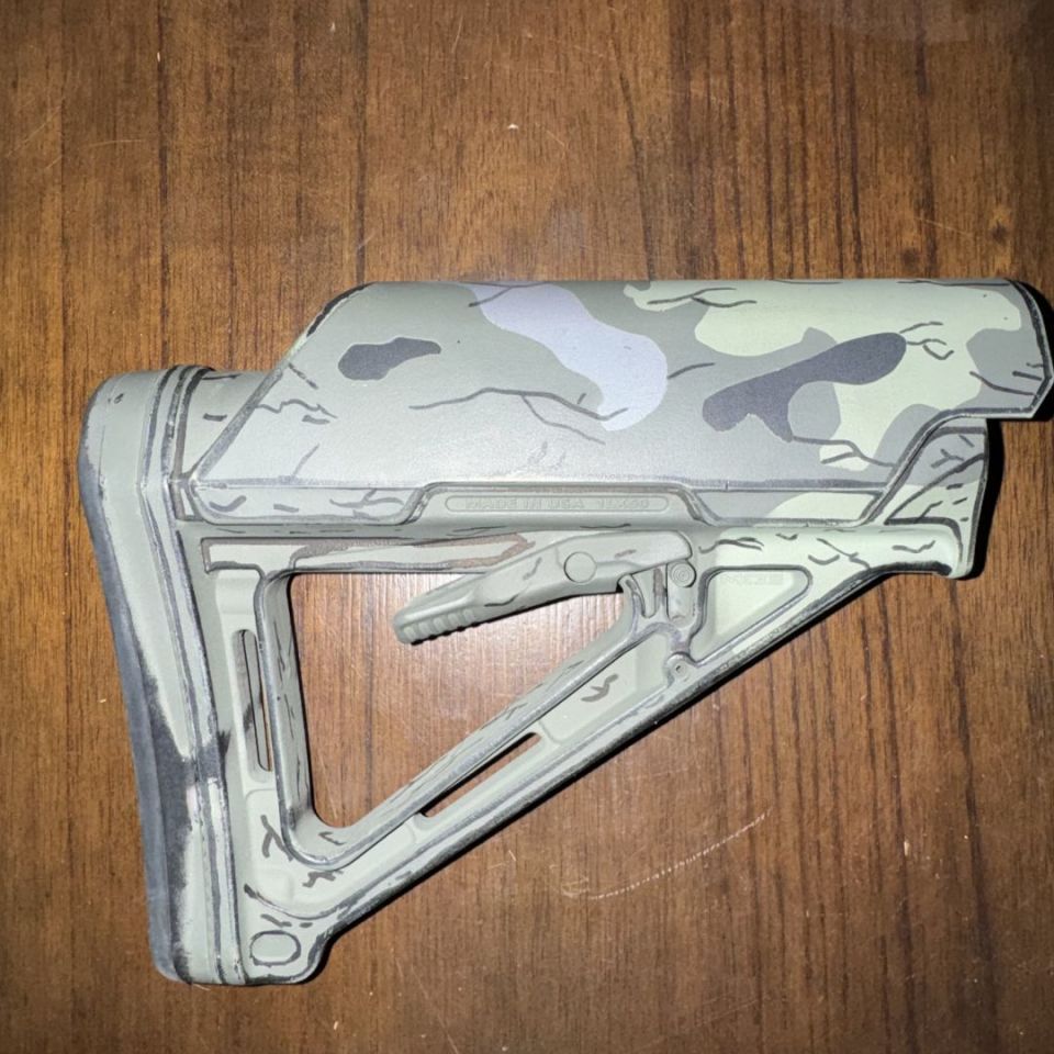 Image 1 - Magpul str stock w/ riser