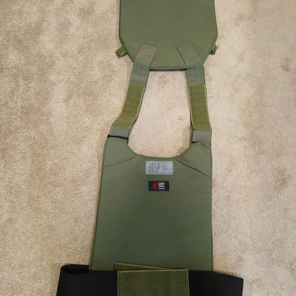 Image 3 - LBT-60994B SLICK PLATE CARRIER