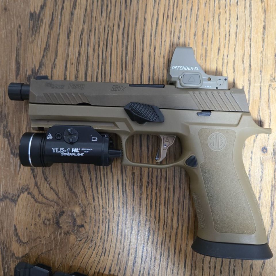 Image 2 - Sig p320 M17 W/ Extras