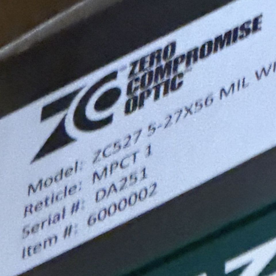 Image 3 - Zero Compromise ZCO 527x56