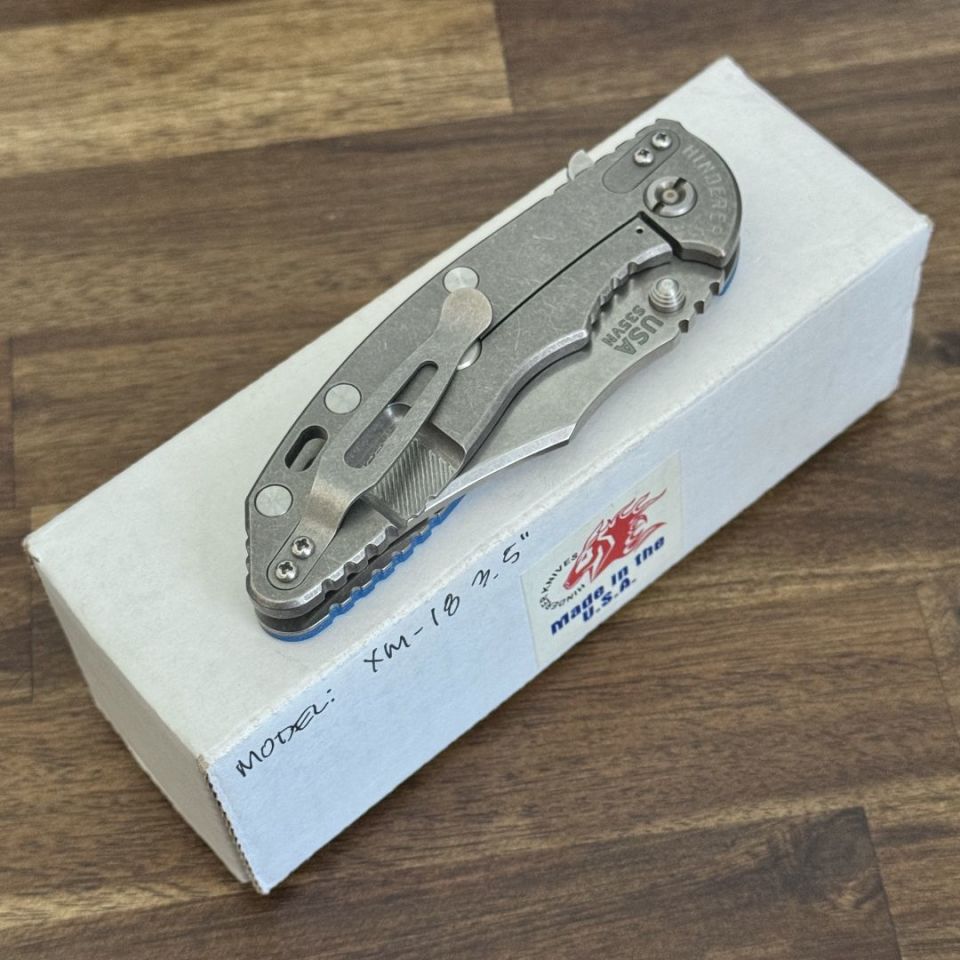 Image 5 - Hinderer XM-18 3.5 Bowie
