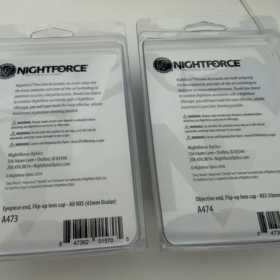 Image 2 - Nightforce Flip-Up Lens Caps