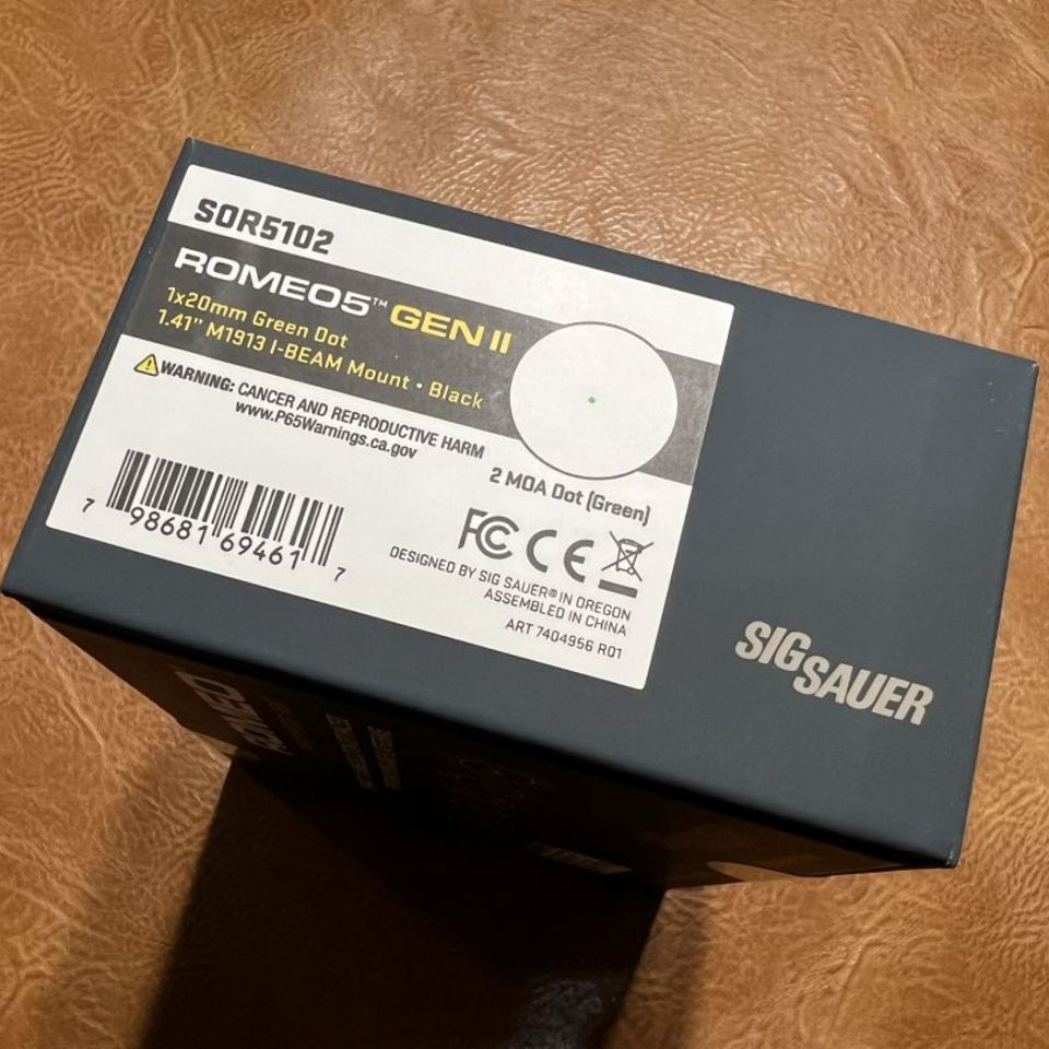 Image 2 - Sig Romeo 5 Gen II Green 