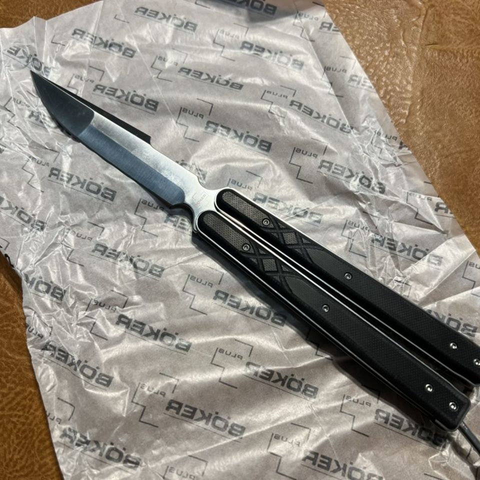 Image 1 - Boker 4.25" Balisong BNIB