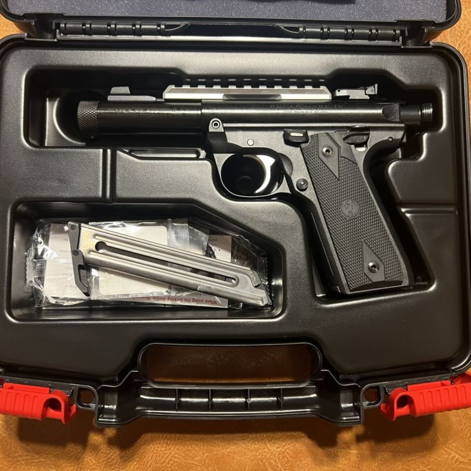 Image 1 - Ruger MK IV 22/45 Threaded