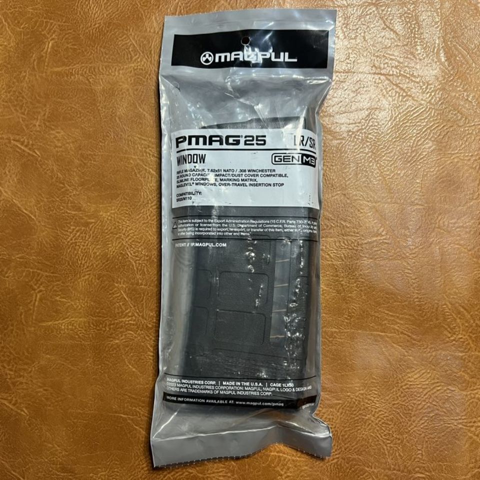 Image 1 - MAGPUL PMAG M3 7.62 25RD BLK