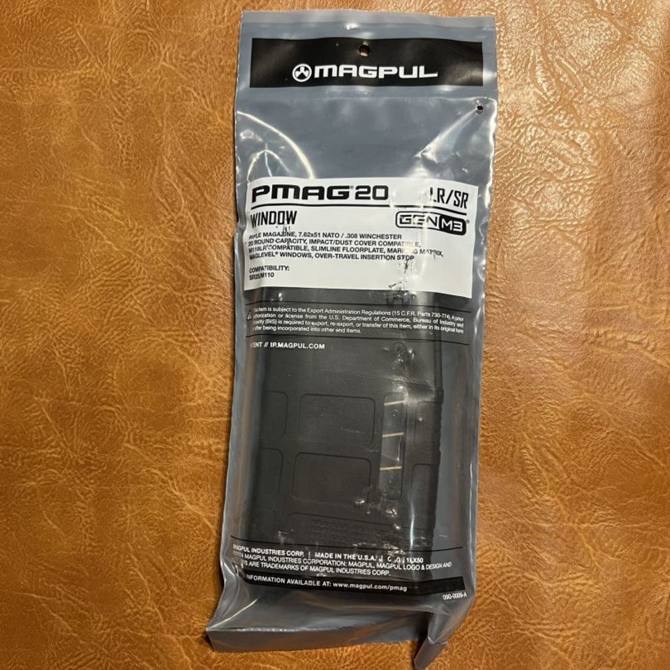 Image 1 - MAGPUL PMAG M3 WINDOW 7.62 20R