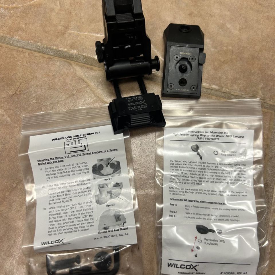 Image 4 - Wilcox G10 1-hole mount system