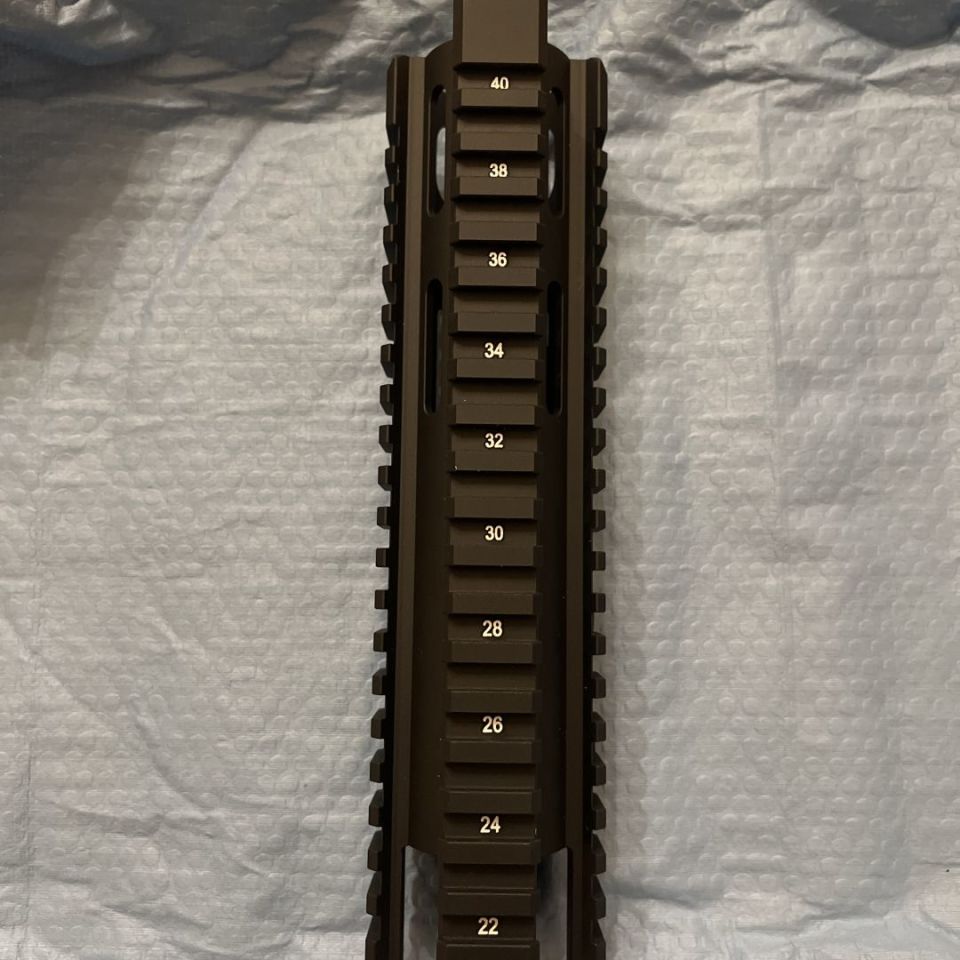 Image 3 - Hk mr762 9” handguard(black)