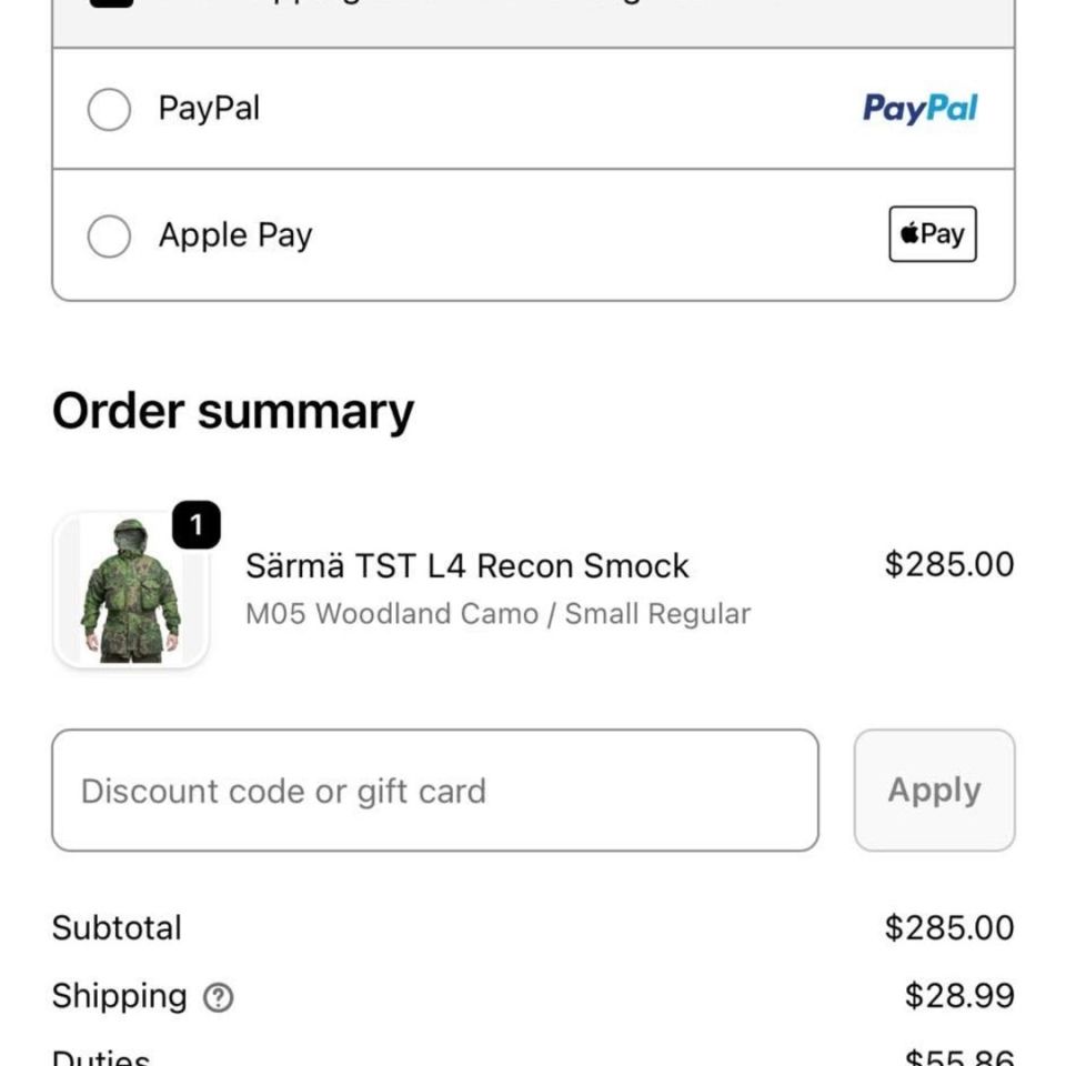 Image 5 - Särmä TST L4 Recon Smock XL RG