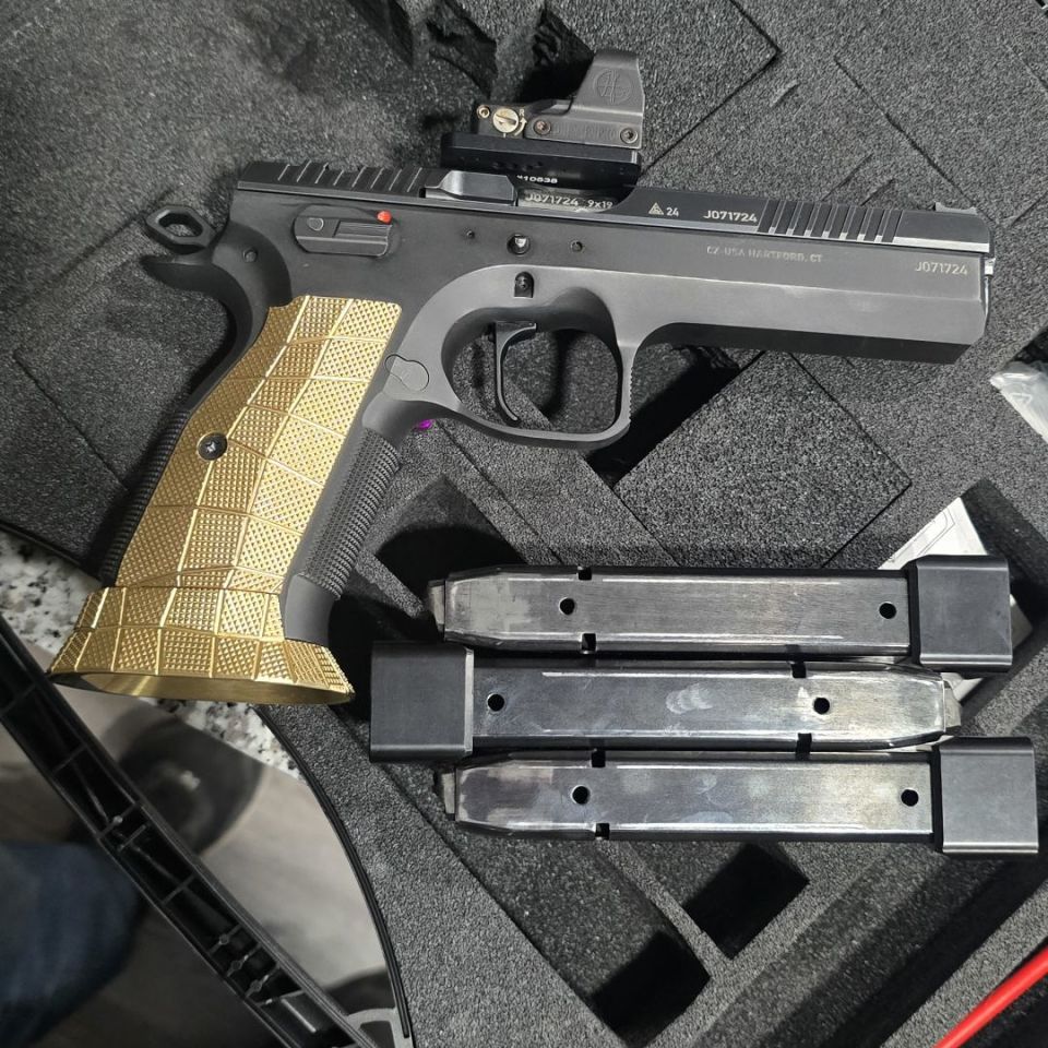 Image 4 - Custom CZ TS2 Orange