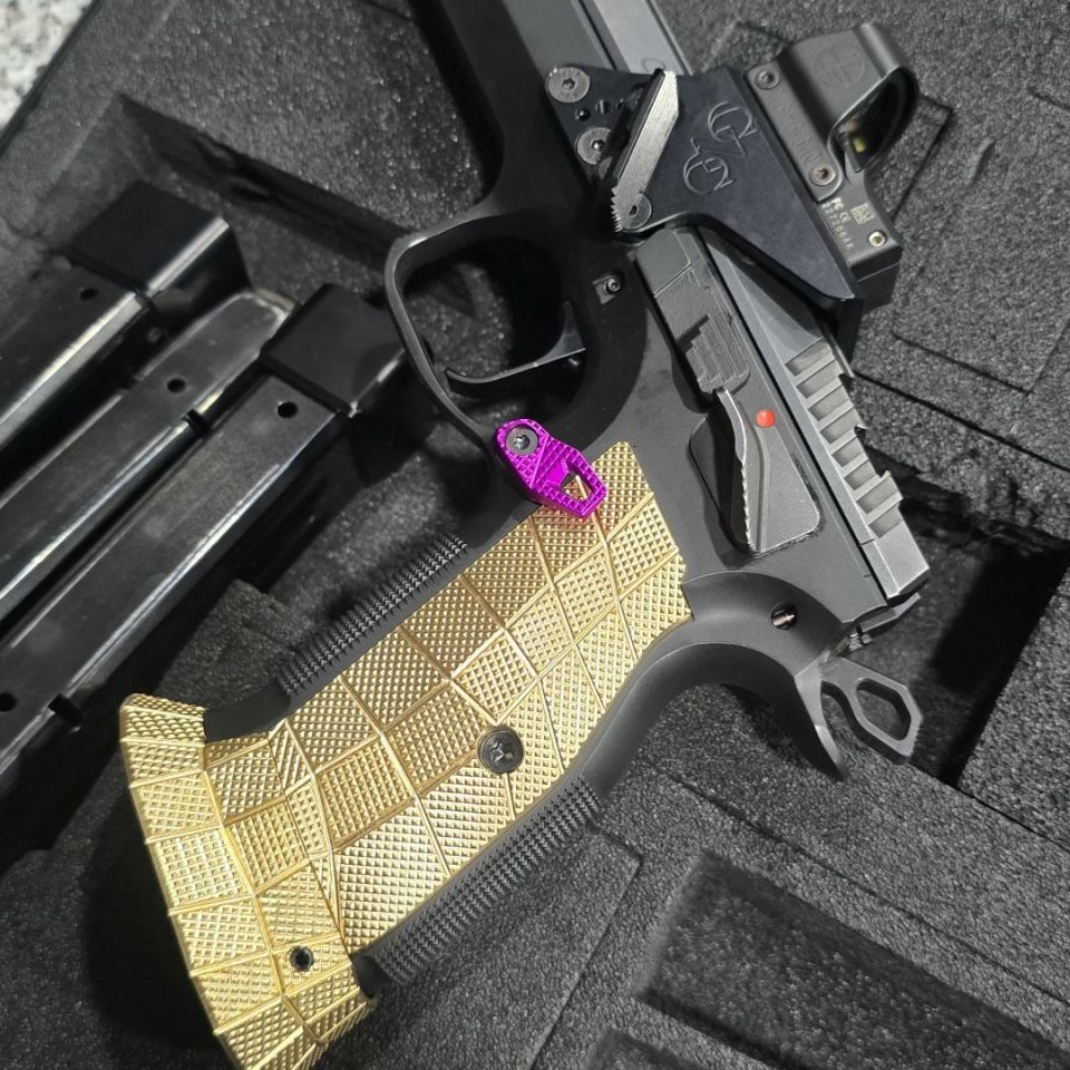 Image 1 - Custom CZ TS2 Orange